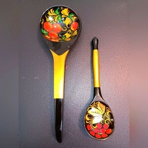 Serving Spoons Imported Fancy